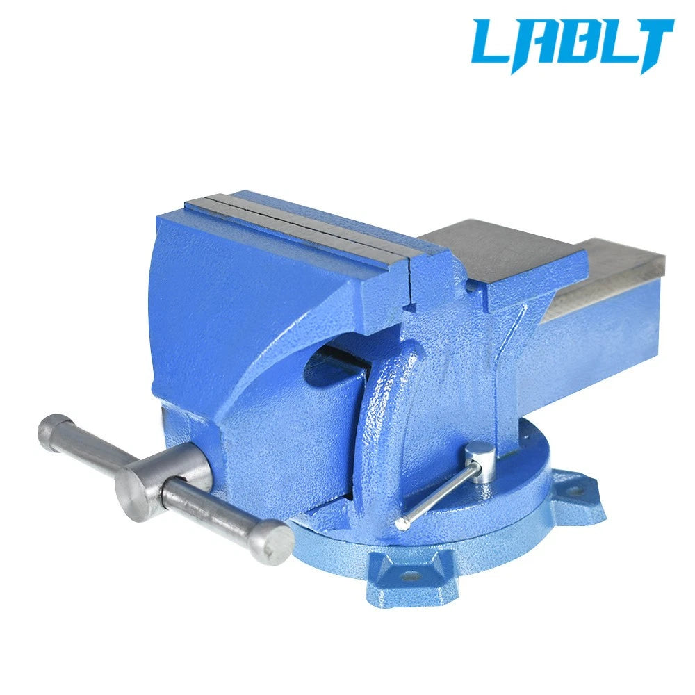 6" Mechanic Bench Vise Table Top Clamp Press Locking Swivel Base