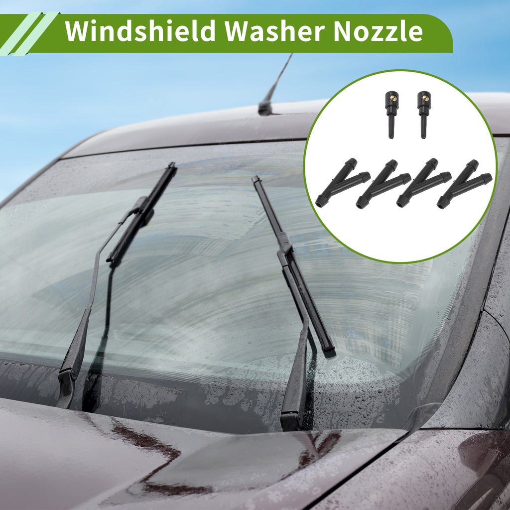 Windshield Washer Nozzle With Hose Connector for Audi A3 (2013–2020)