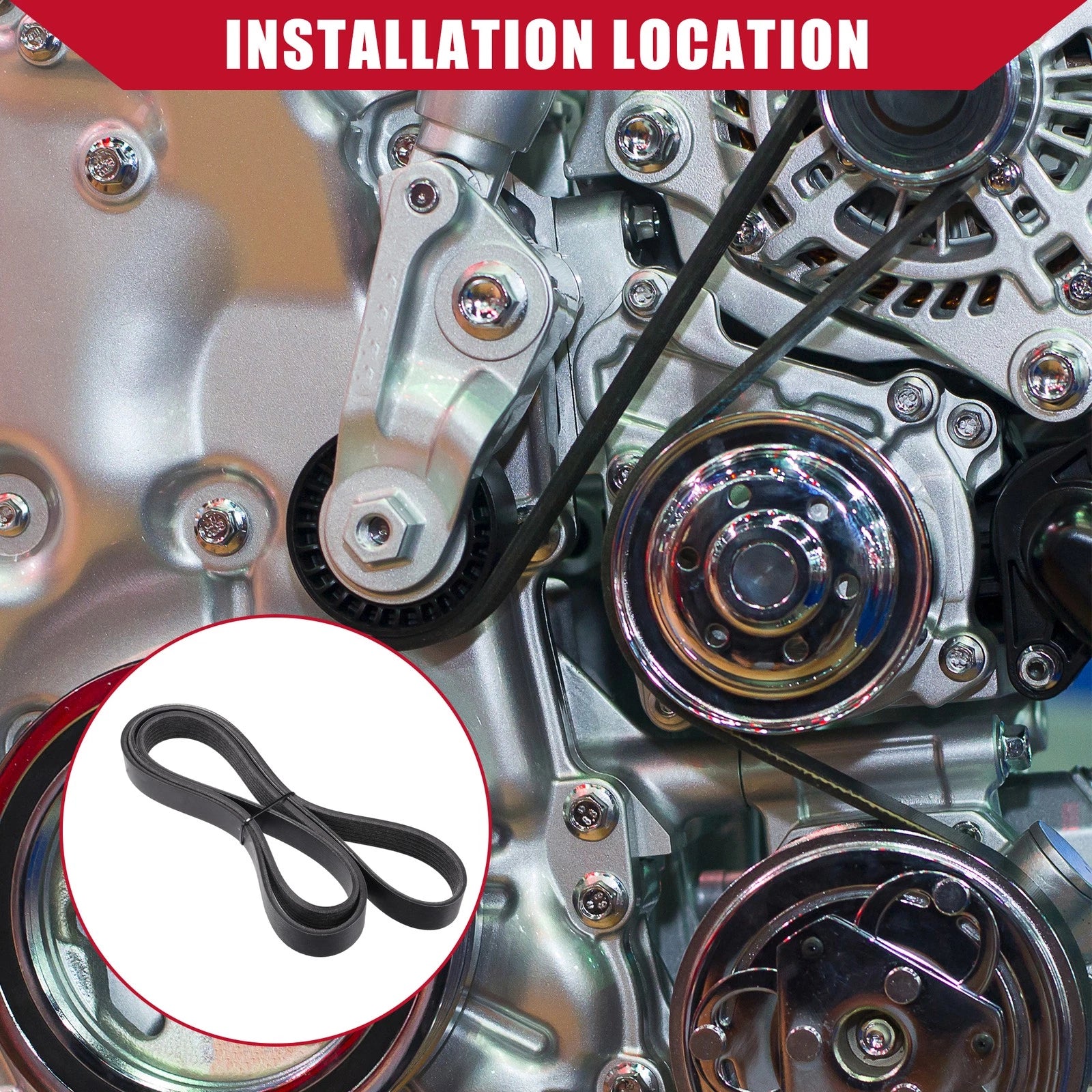 Serpentine Belt Replacement for Honda CR-V and Civic (2017–2020)