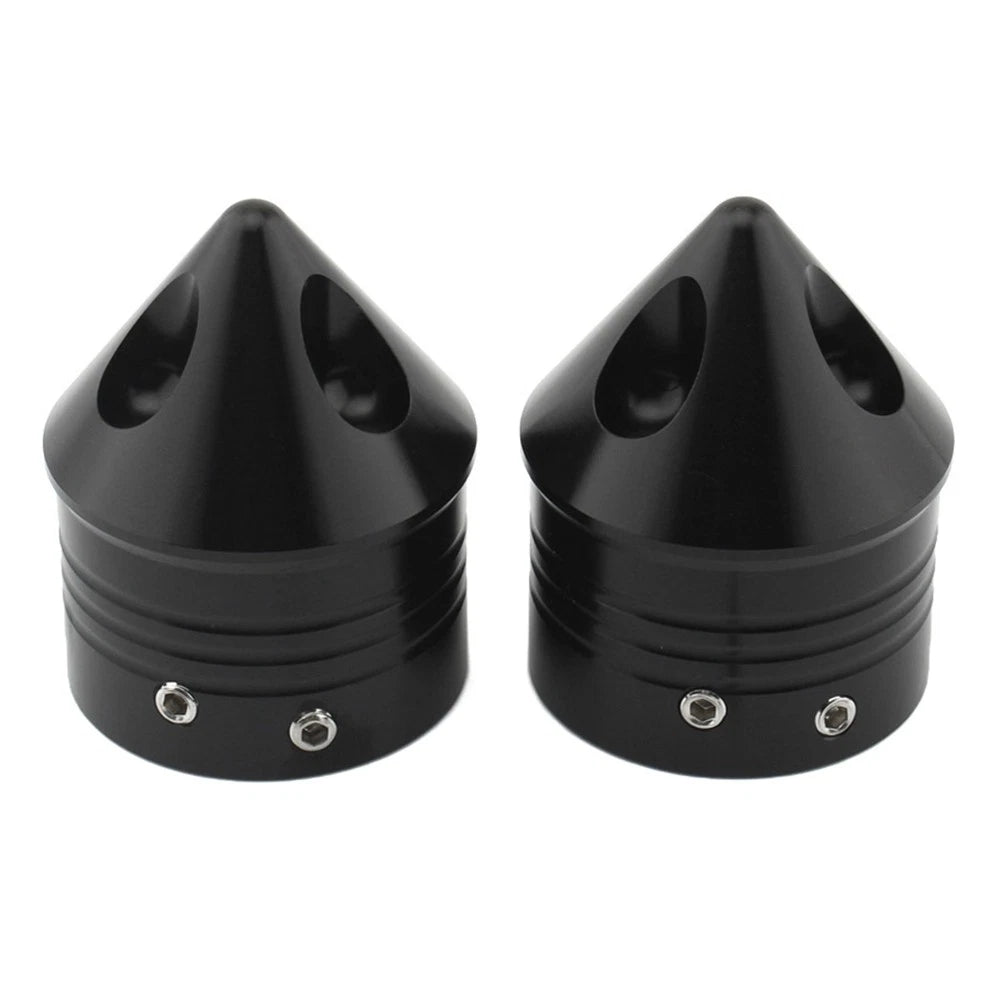 Front Wheel Axle Nut Covers Cap for Harley Touring Road Glide Dyna Softail (2000–2023)