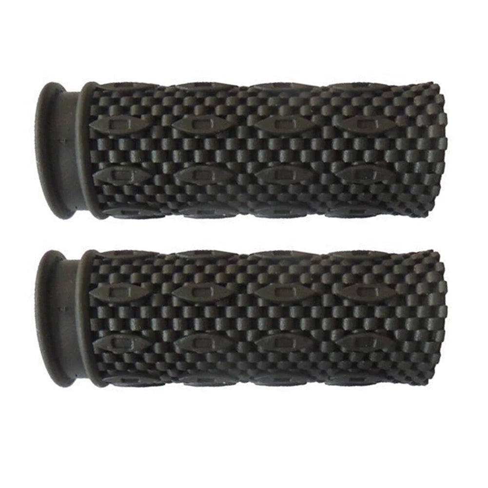 2X 85mm Rubber Grip Handlebar Grips for Bicycle