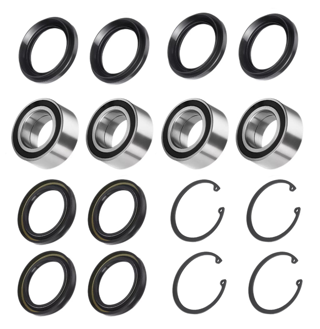 Set of 4 Rear Wheel Bearing Seals for Honda Rincon TRX650FGA (2004–2005)