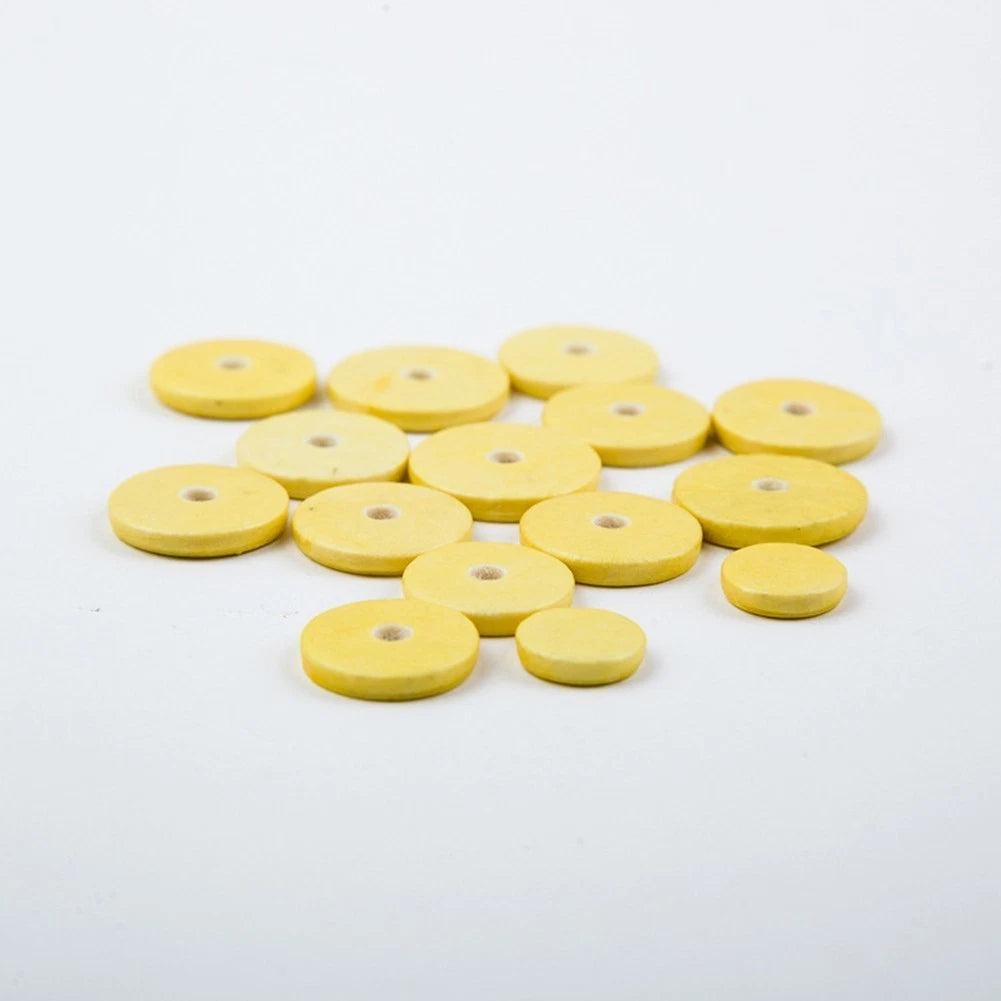 Flute Leather Pad Replacement for Musical Instruments (Various Sizes)