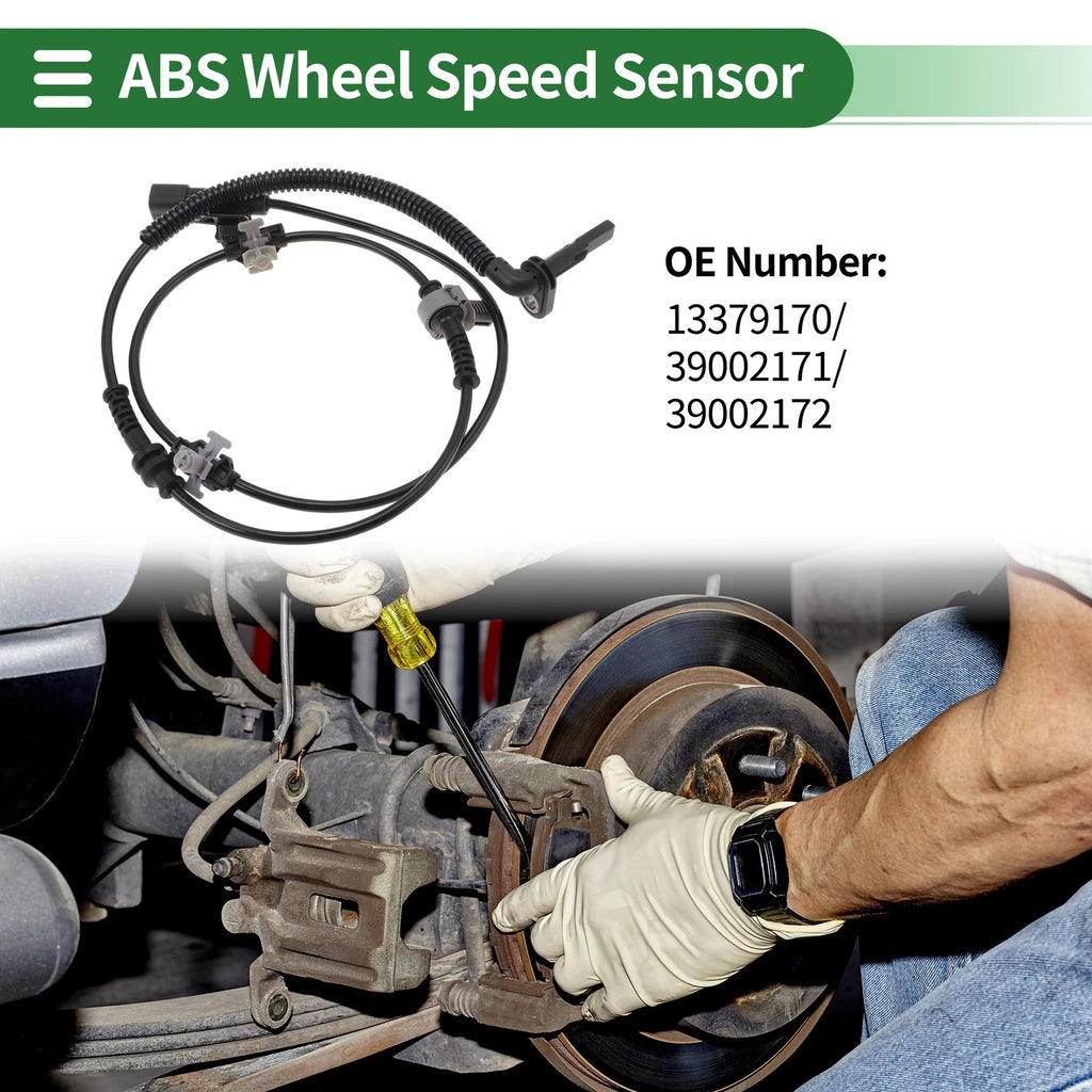 ABS Wheel Speed Sensor Front Left Replacement for Chevrolet Cruze (2016–2019)