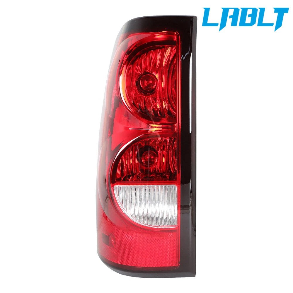 Left Driver Side Tail Light Brake Lamp Red for Chevy Silverado (2003–2006)