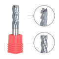 3/8" Carbide End Mill for - 4 Flute, .020 Radius