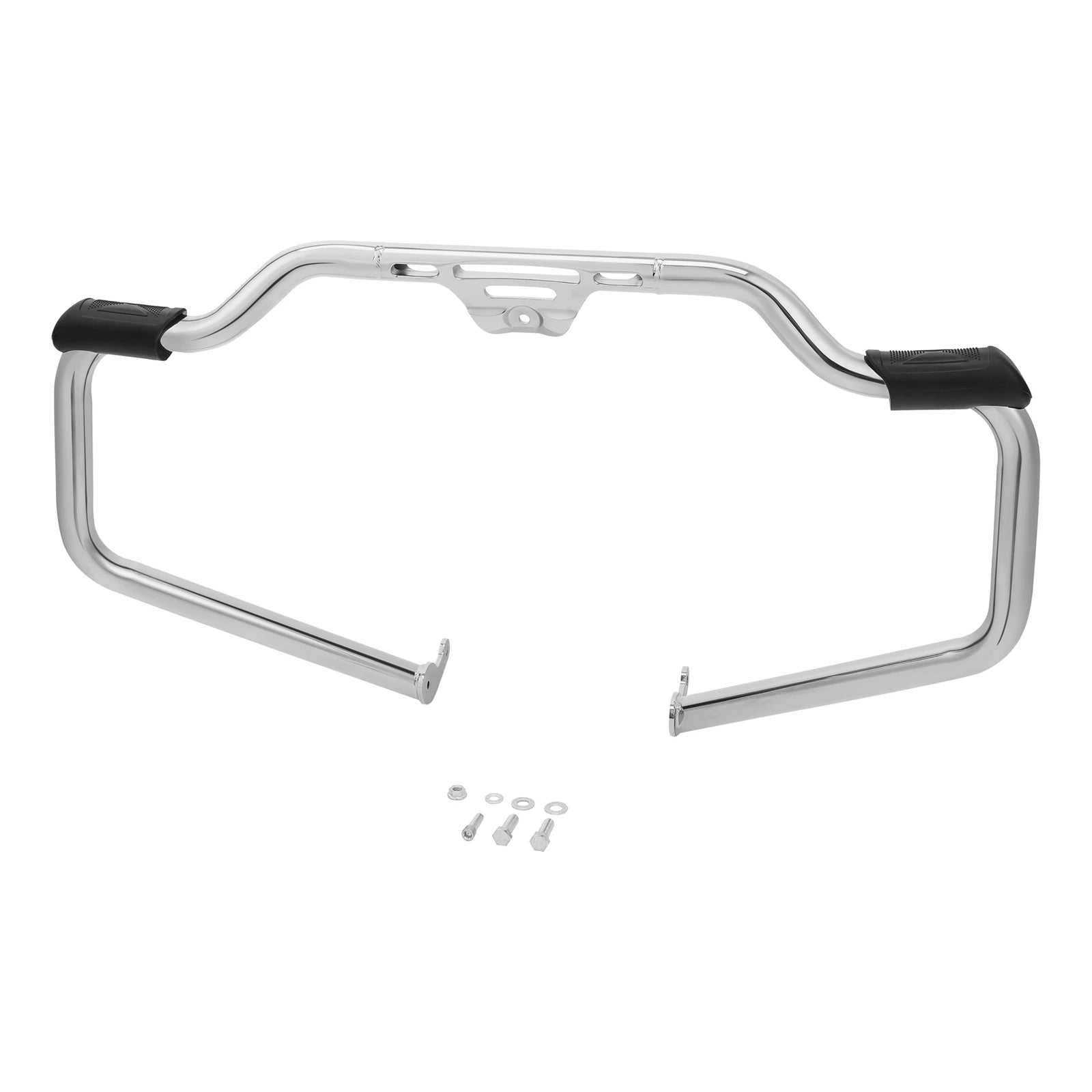 Chrome Mustache Engine Guard Crash Bar for Harley Softail Breakout (2018–2024)