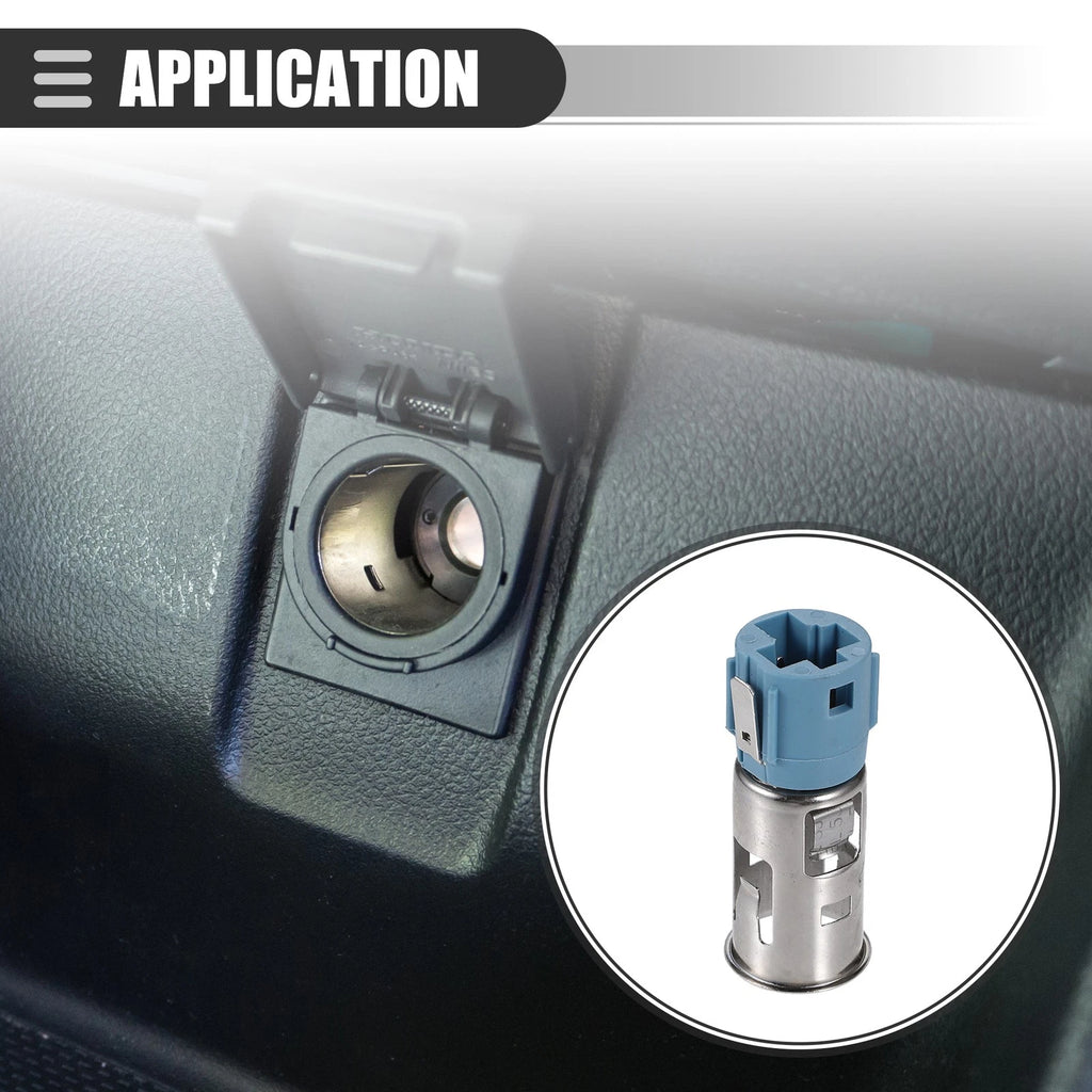 Power Outlet Cigarette Lighter Socket Replacement for Dodge Ram Jeep Chrysler (2009–2018)