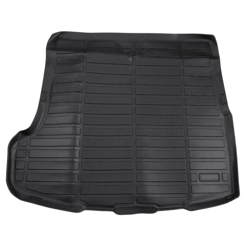 Cargo Liner Rear Trunk Mat for Genesis G70 (2019–2024) Long Grid Pattern Black TPE