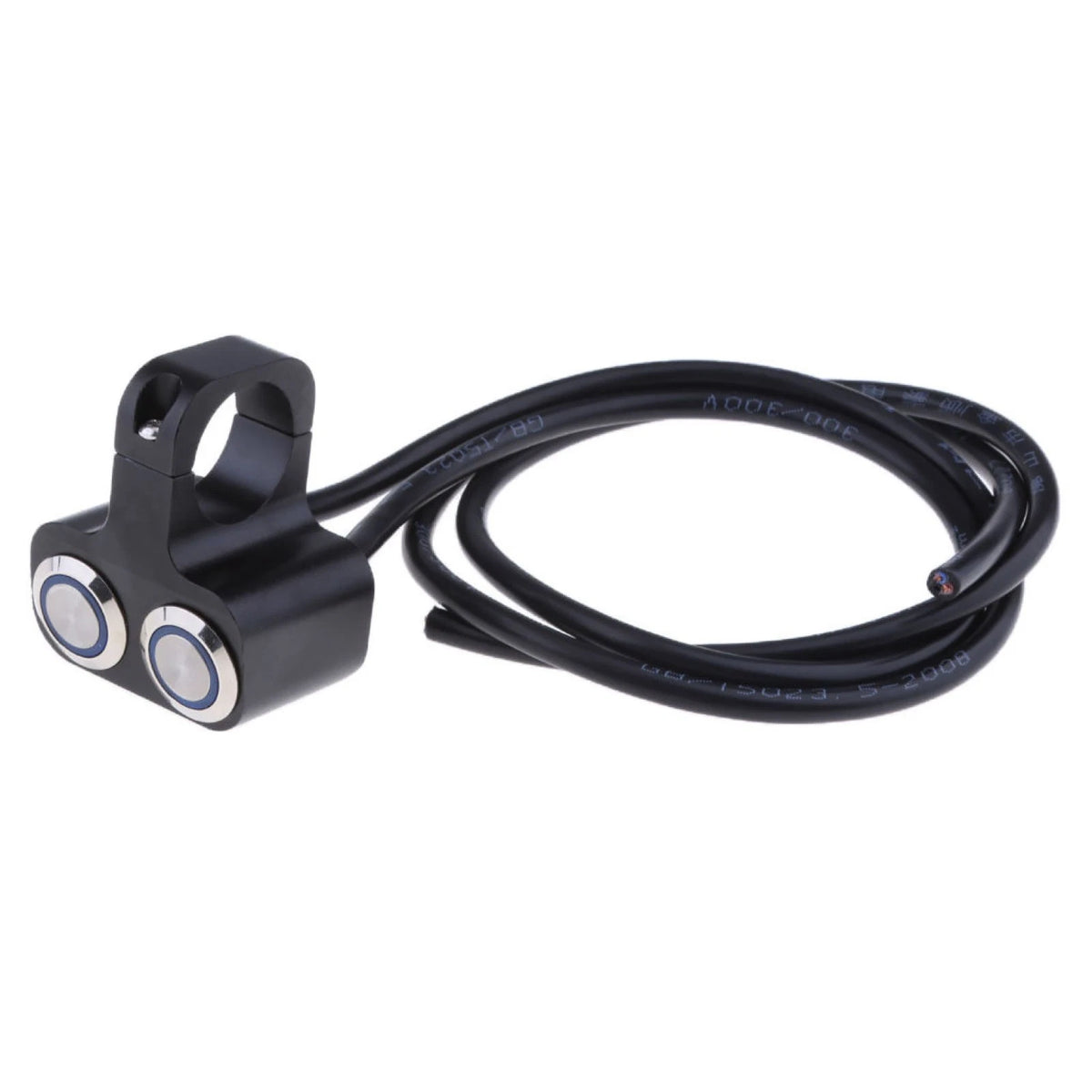 22mm Motorcycle Handlebar Headlight Spot Light Switch with Dual Indicator H