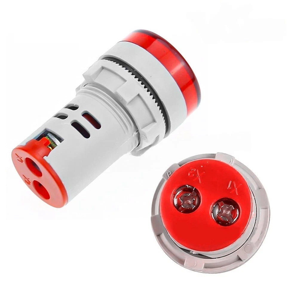 LED Digital AC Voltmeter Indicator Light for Industrial Equipment