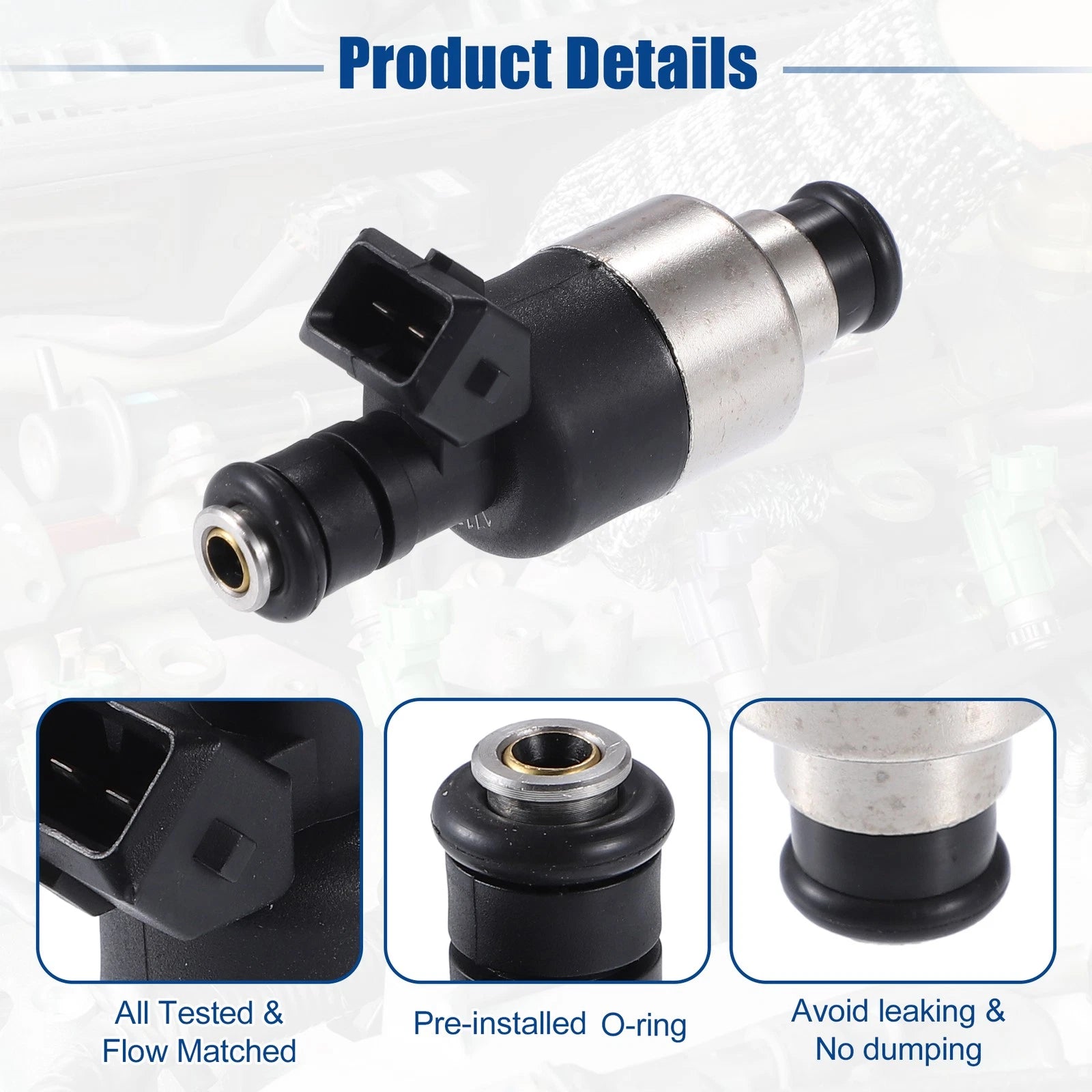 Fuel Injector Nozzle Replacement Set for Chevrolet Lumina APV 3.8L (2005–2011)