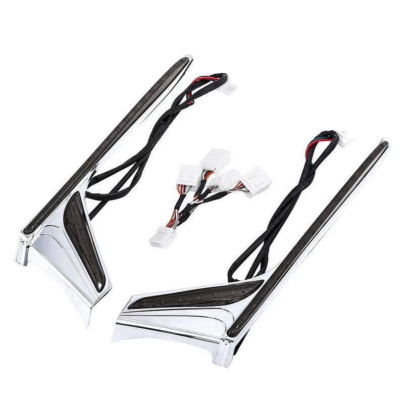 Chrome Plated Rear LED Lights for Goldwing GL 1800 (2012–2017)