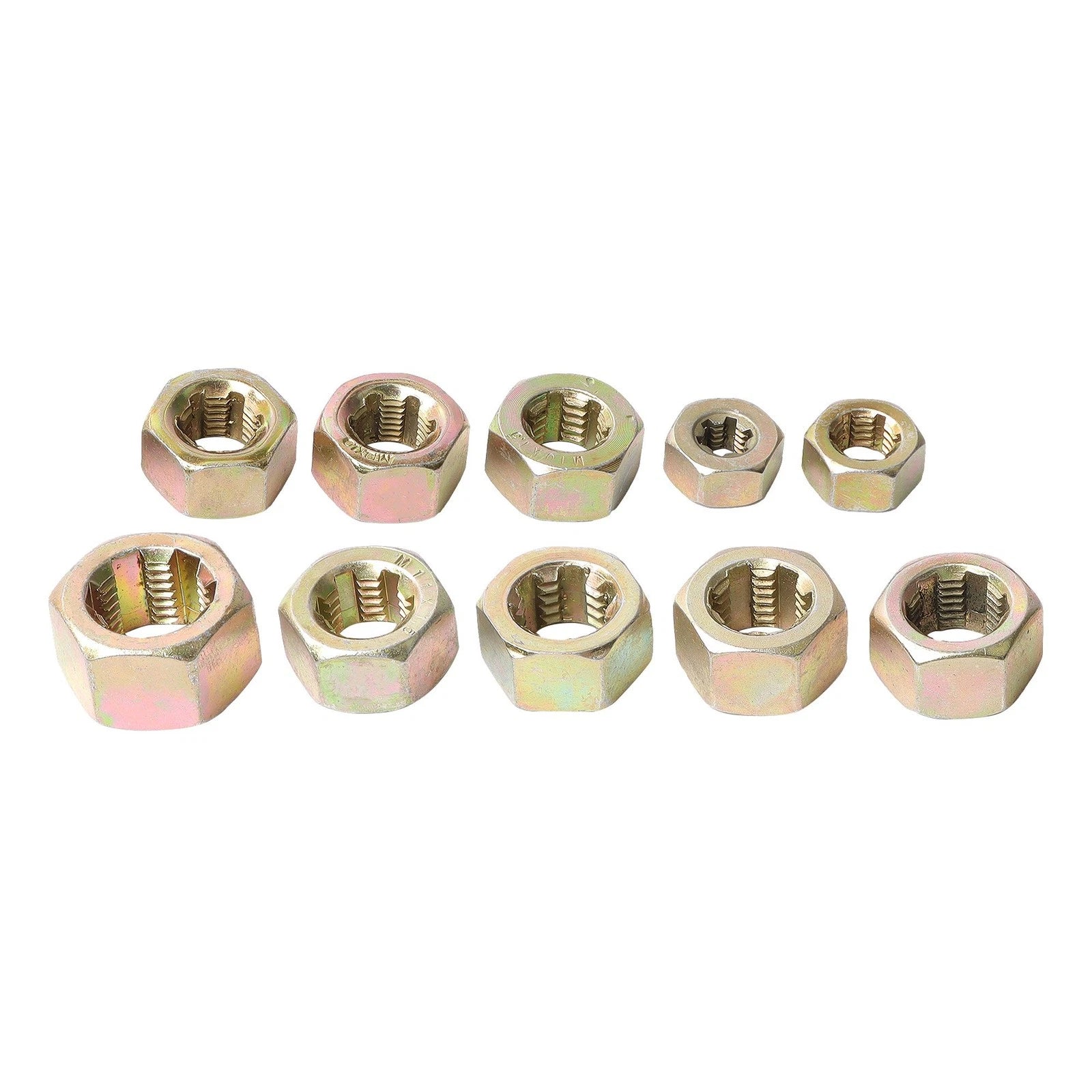 49PCS Thread Chaser Tool Set for UNC UNF Metric Rethreading