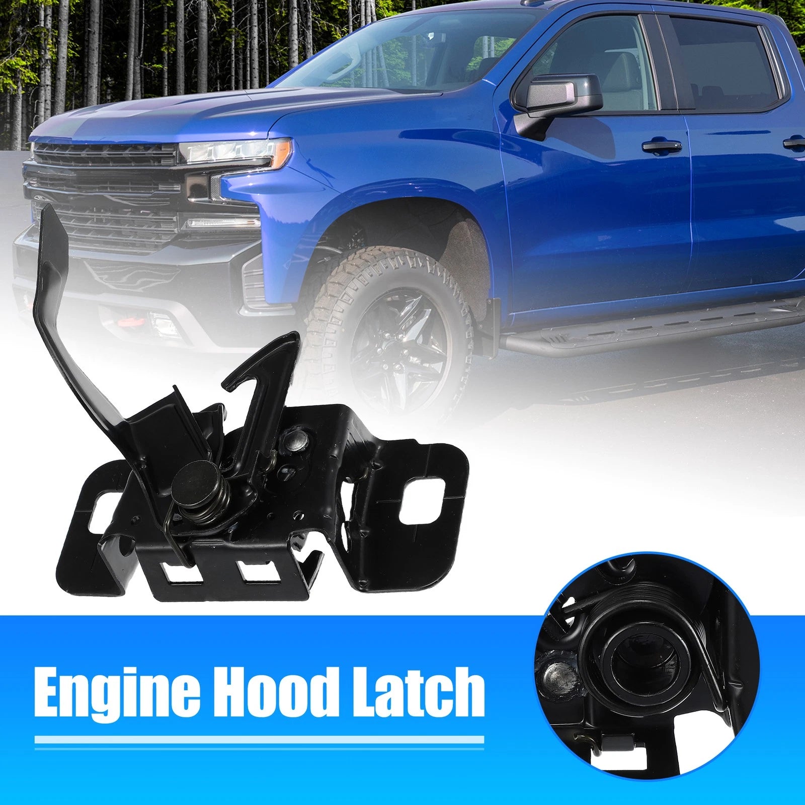 Hood Latch Lock Replacement for Chevrolet Silverado 1500 (2014–2016)