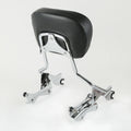 Chrome 4 Point Docking Kit Backrest Sissy Bar Pad for Harley Touring (2014–2023)