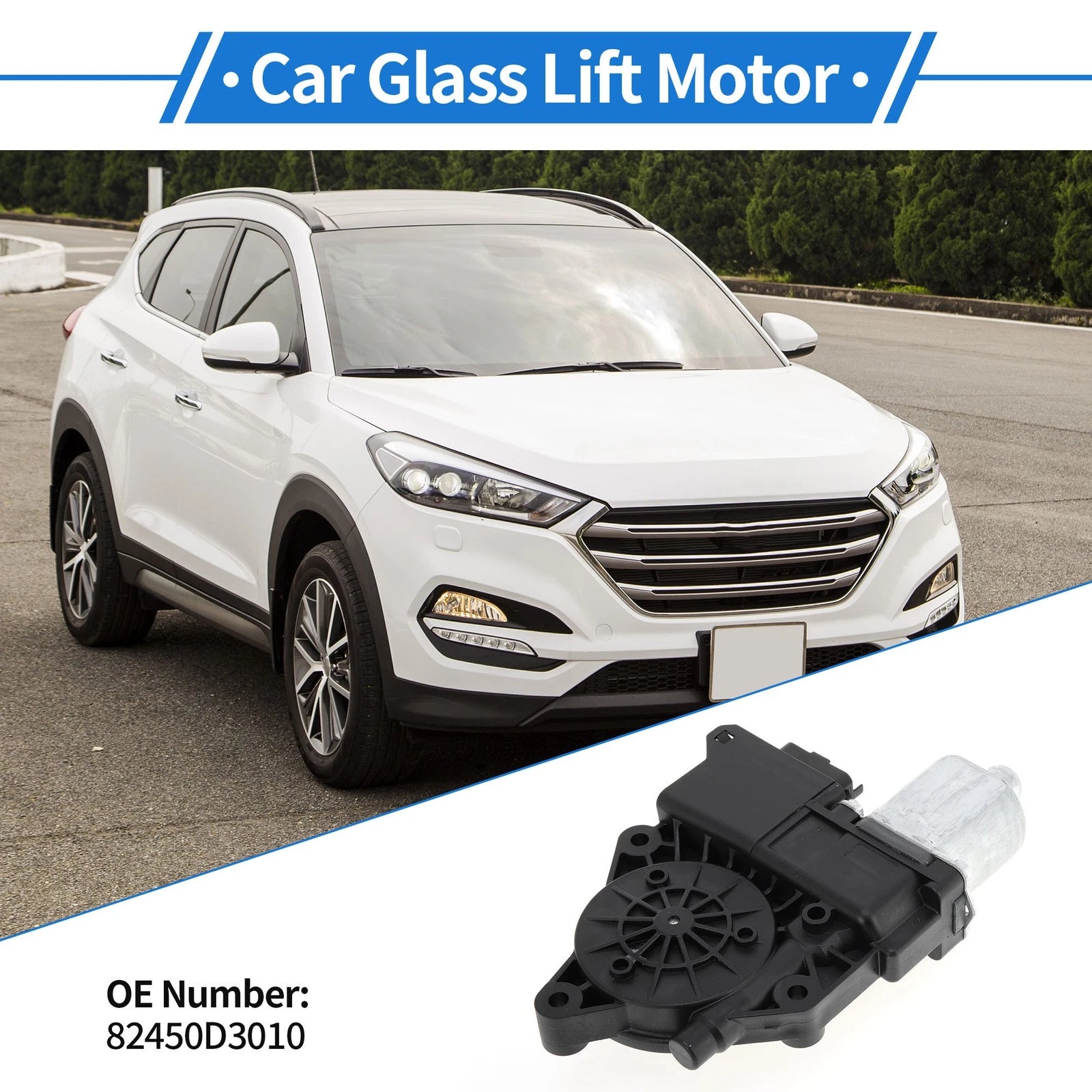 Power Window Regulator Lift Motor Replacement for Hyundai Tucson (2016–2021)