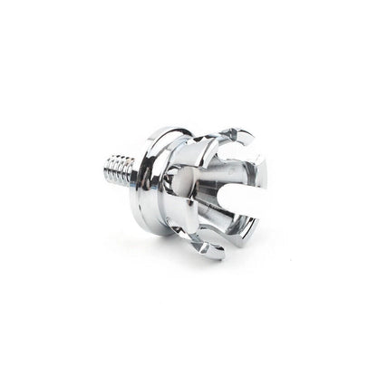 Chrome Rear Seat Bolt Tab Screw Cap Mount for Harley (1996–Present)