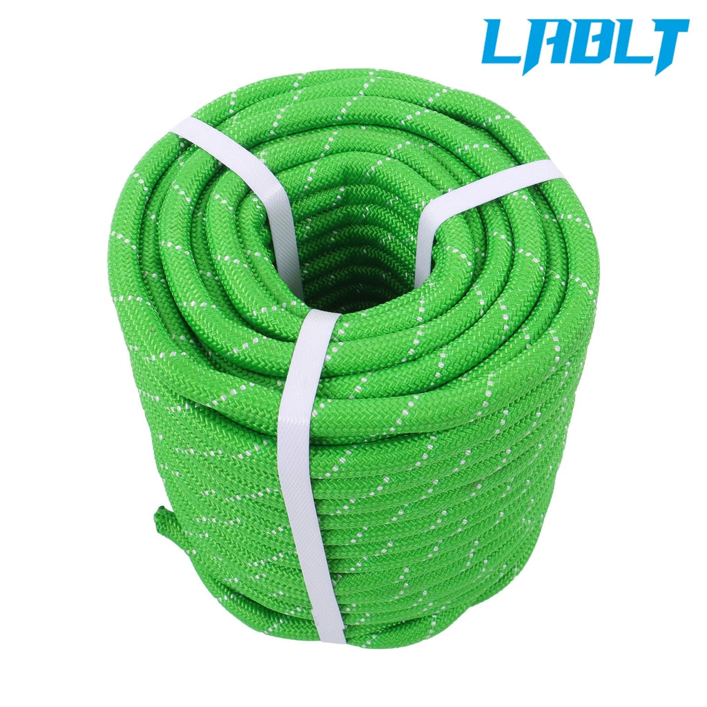 Braided Polyester Rope 1/2 In ×125 Ft for Arborist Use (LABLT)