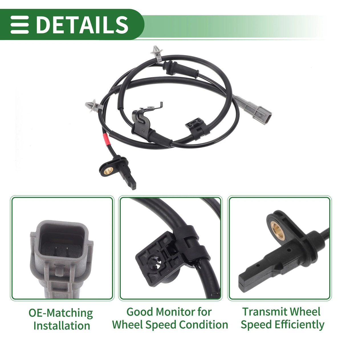ABS Wheel Speed Sensor No. 58940S1010 for Hyundai Santa Fe (2013–2018)