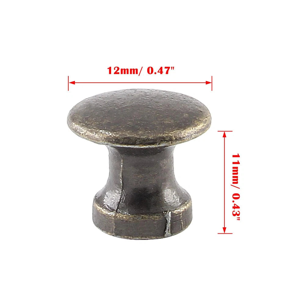 12Pc Vintage Pull Handle Knob Set for Cabinet Drawer Door (Universal)