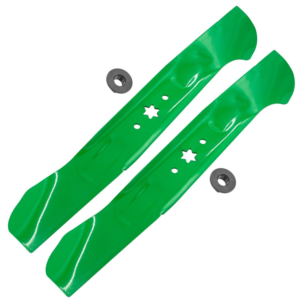 Deck Blades Set with Nuts for Cub Cadet LTX1045 LTX1046 (2012–2020)