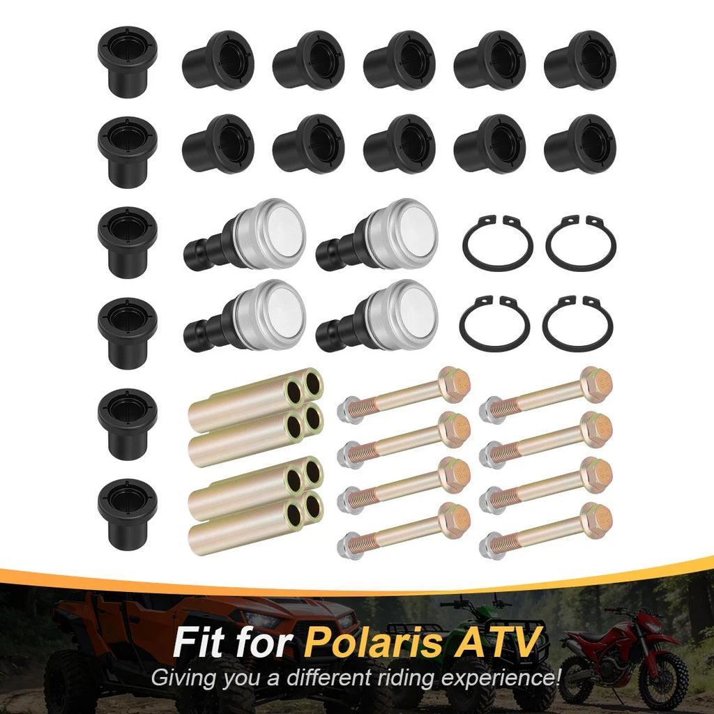 Front A-Arm Bushing Ball Joint Kit for Polaris Sportsman 550 850 1000 XP (2009–2023) 5137346
