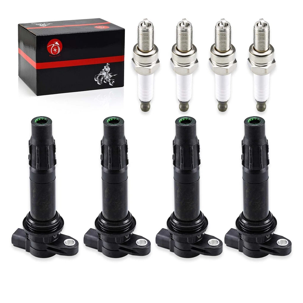Ignition Coils & Spark Plug for Yamaha WaveRunner FX Cruiser FX1100 (2004–2008)