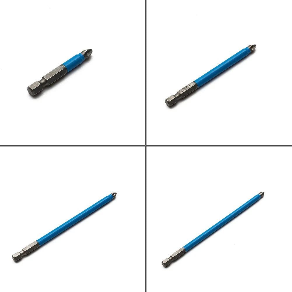 Screwdriver Bits Set for Power Tools (50mm, 90mm, 127mm, 150mm)