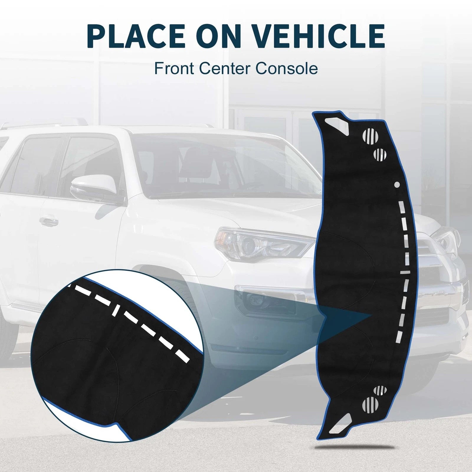Dashboard Dash Cover Mat for Toyota 86 ZN6 2012 Sun Protector Pad