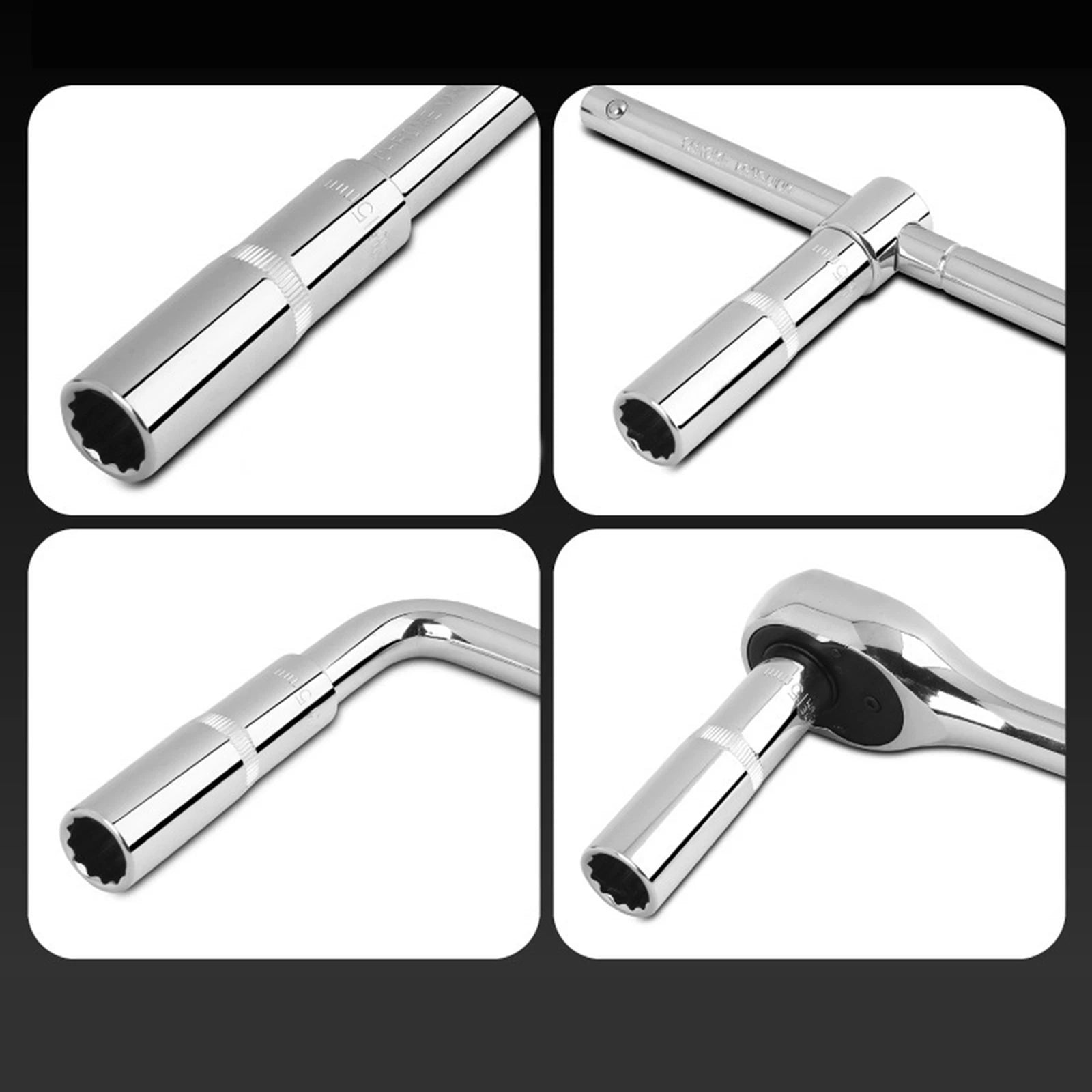 12 Point Socket Adapter 1/2" Drive for Torx Bits and Ratchet Wrenches