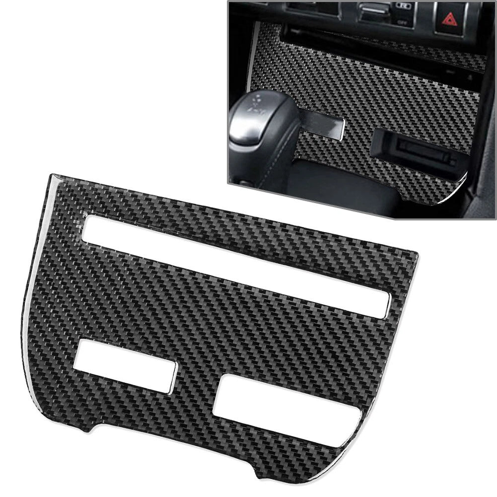 CD Panel Cover Trim for Nissan GTR R35 (2008–2016) Black