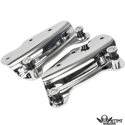 Chrome Detachable Luggage Rack Docking for Harley Touring FLHX FLTR (2014–2019)