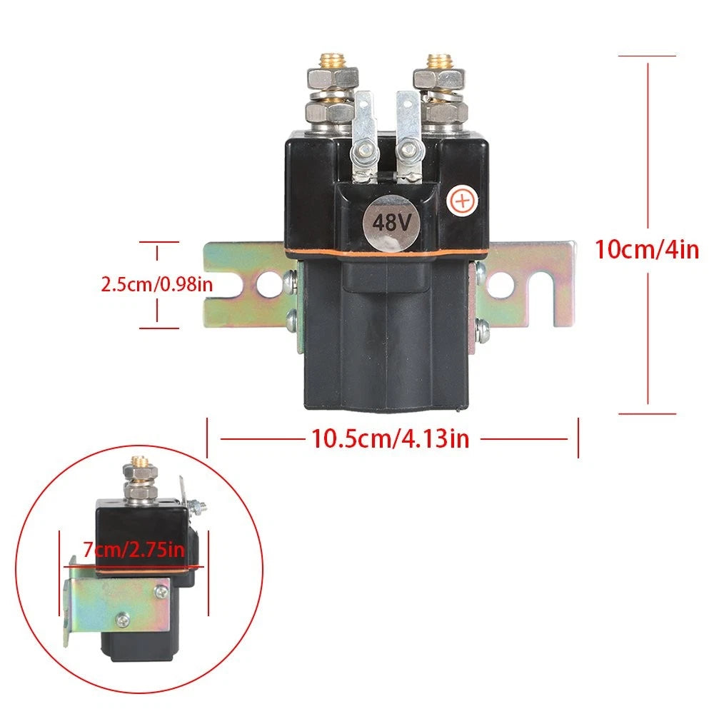 48V Solenoid for Club Car DS/Precedent (2000–Present) 1019087-01