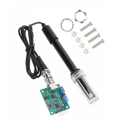 pH Electrode Probe BNC for PH0-14 Value Detect Sensor Module