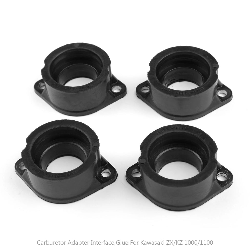 Carburetor Holder Intake Manifold Boot for Kawasaki KZ1000 KZ1100 ZN1100 (1976–1983)