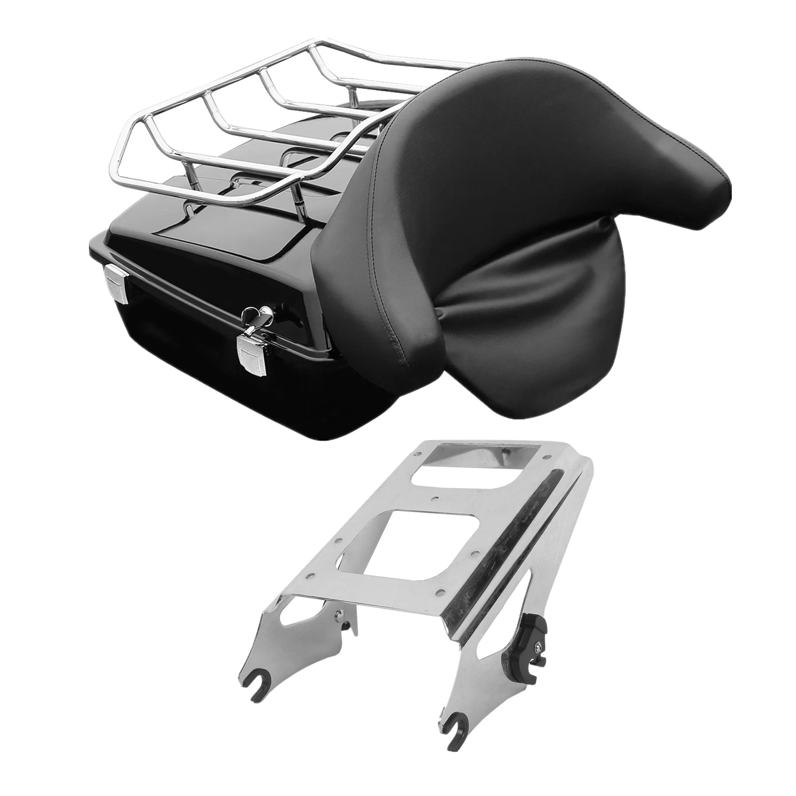 Trunk Backrest Pad for Harley Touring FLHT FLHX (2009–2013)