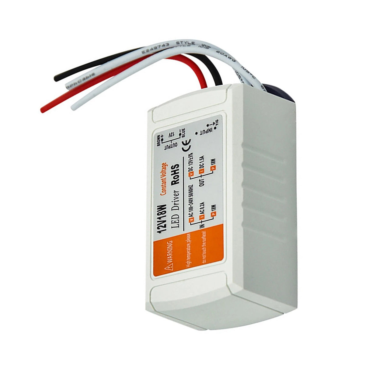 LED Driver Adapter AC-DC Converter for (120V/240V to 12V)
