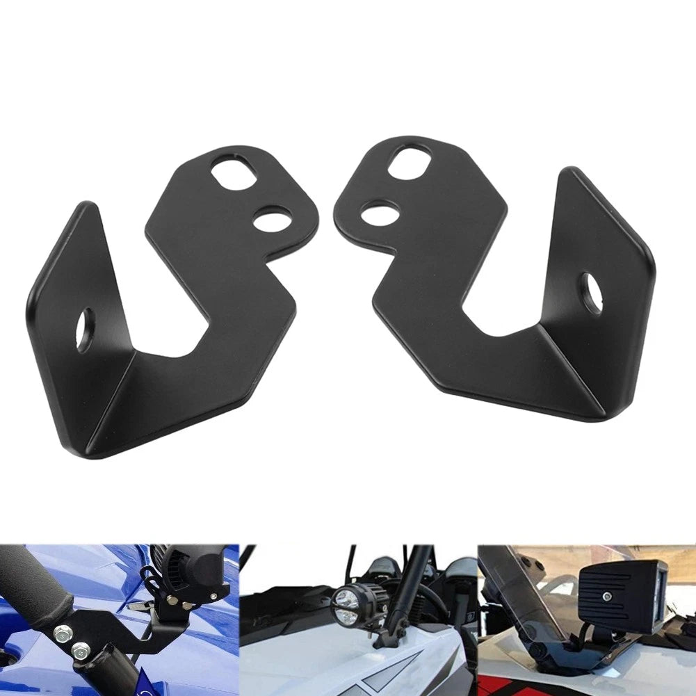 A-Pillar Spot Work Light Mounting Bracket for Polaris RZR XP 1000 (2014–2019)