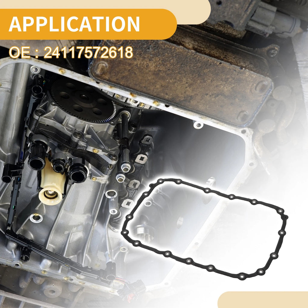 Transmission Filter Oil Pan Gasket Replacement for BMW 328i (2007–2013)