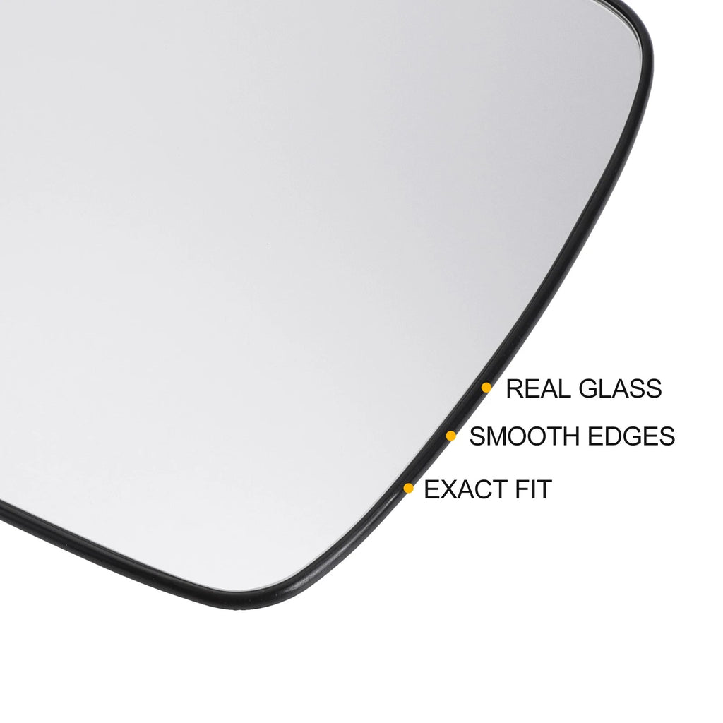 Left White Mirror Glass with Back Heated for Renault Espace KADJAR (2015–2020)