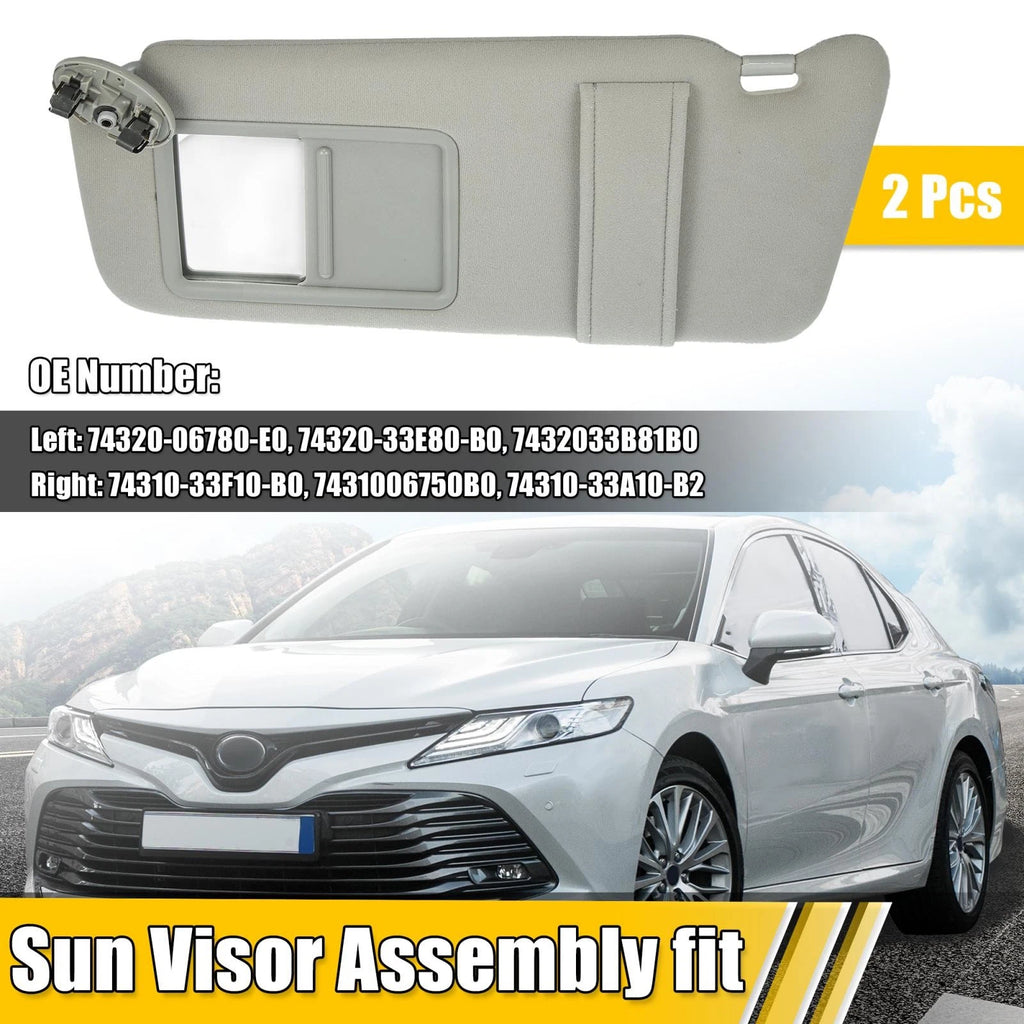Sun Visor Assembly Kit 2PCS for Toyota Camry Left Right (2012–2024)