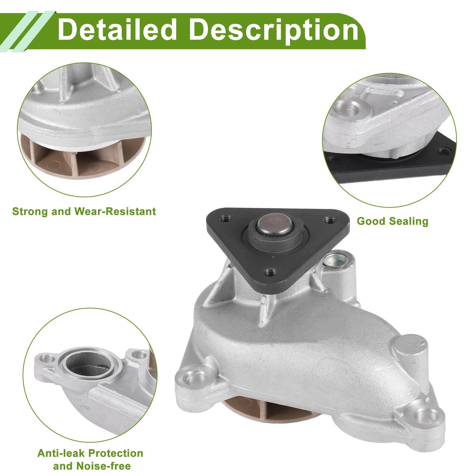 Engine Water Pump Replacement for Hyundai Tucson 2015–2020