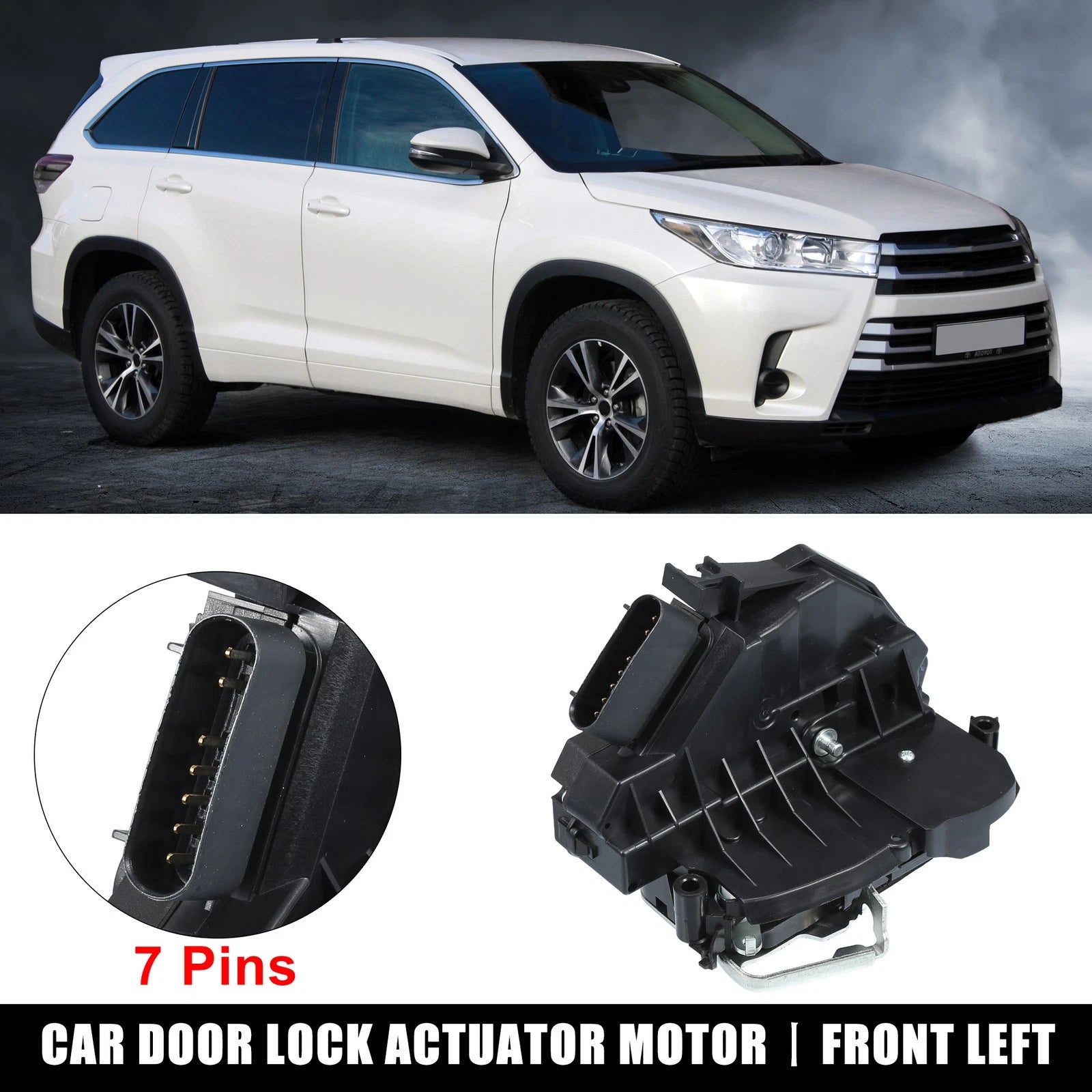 Front Left Power Door Lock Actuator Motor for Ford Focus (2012–2018)