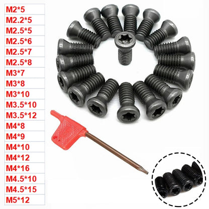 Heavy Duty Torx Screws for M2 M2.5 M3 M3.5 M5 (Replace Carbide Blades)