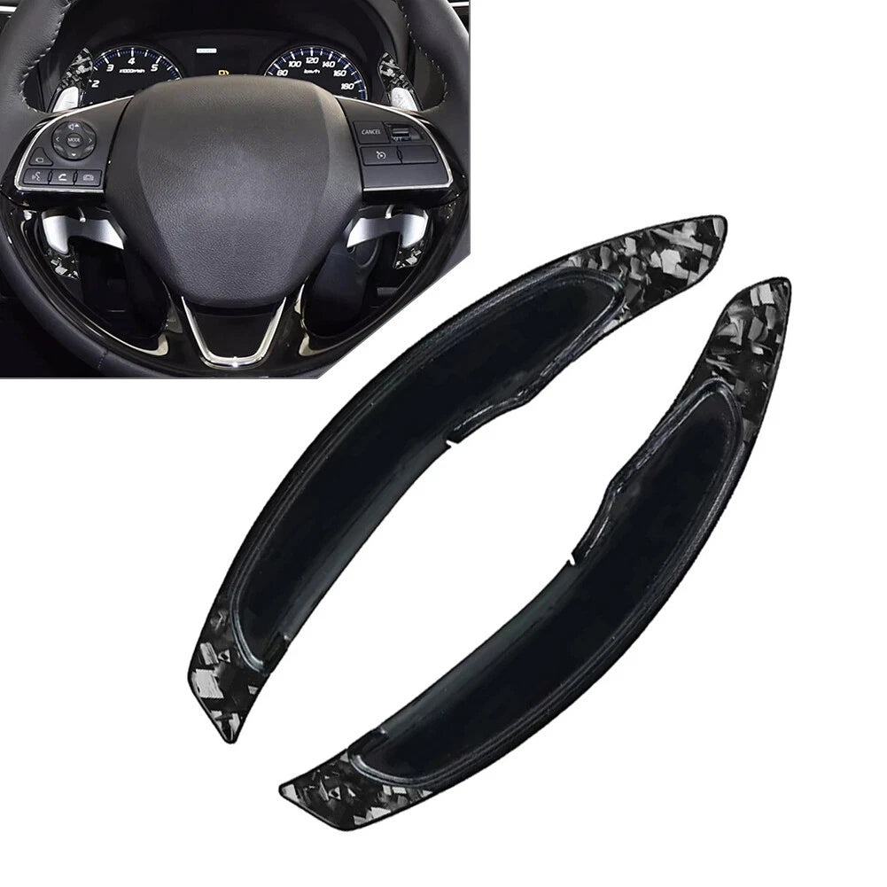 Steering Wheel Shift Paddle for Mitsubishi Lancer Outlander Eclipse (2008–2017) Carbon Look