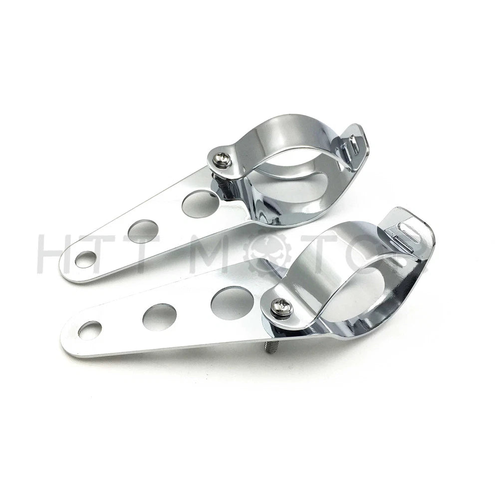 Fork Tube Side-Mounting Headlight Bracket for Kawasaki Vulcan 34-46mm