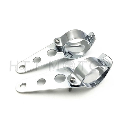 Fork Tube Side-Mounting Headlight Bracket for Kawasaki Vulcan 34-46mm