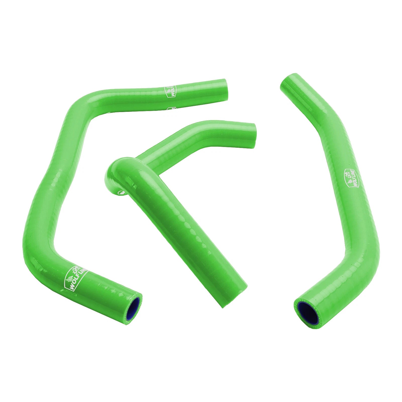 Silicone Radiator Coolant Hose Kit for Kawasaki ZX4R ZX-4RR (2023–2024) Green T9