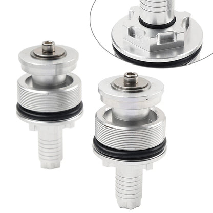 41mm Fork Cap Bolts for Yamaha R3 (2015–2016) - Preload Adjusters, Silver